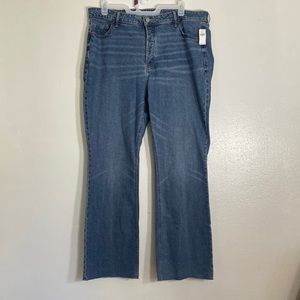 High-Waisted Bootcut Jeans